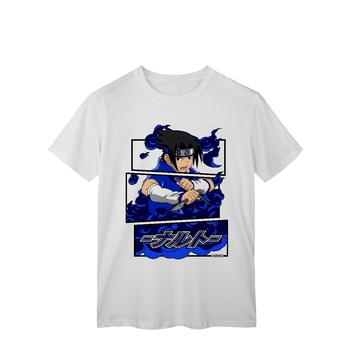 Camisa T-Shirt Classic Sasuke Naruto Clássico