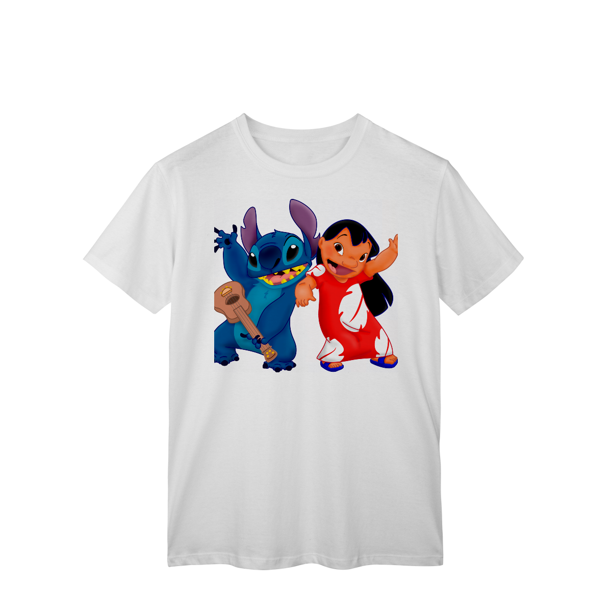 Camisa T-Shirt Classic Lilo e stitch Music