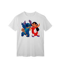 Camisa T-Shirt Classic Lilo e stitch Music