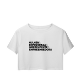 Cropped Mulher Empreendedora