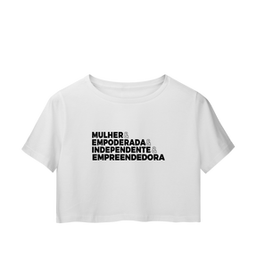 Cropped Mulher Empreendedora