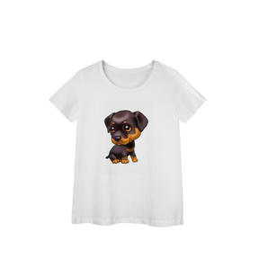 Baby Look Prime Caozinho Marrom