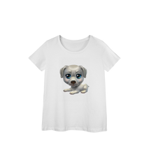 Camisa Baby Look Prime Cachorrinho Mimoso