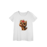 Camisa Baby Look Prime Yorkshire Terrier