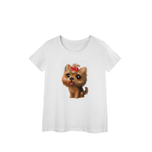Camisa Baby Look Prime Yorkshire Terrier
