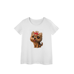 Camisa Baby Look Prime Yorkshire Terrier