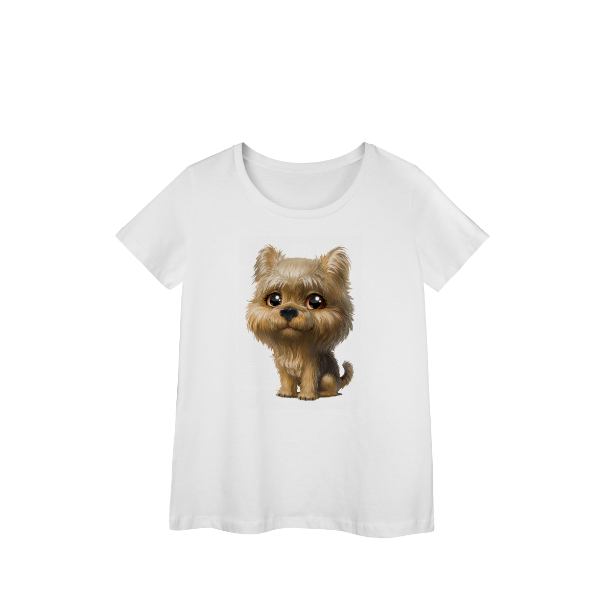 Camisa Baby Look Prime Cachorrinho Mimoso