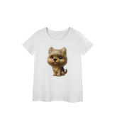 Camisa Baby Look Prime Cachorrinho Mimoso