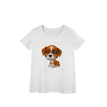 Camisa Baby Look Prime Cachorrinho triste