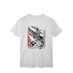 Camisa T-Shirt Classic Chainsaw Man Denji Homem-Motosserra