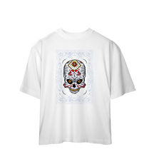 Camiseta Oversized Caveira Mexicana