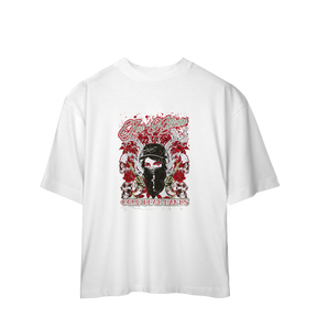 Camiseta Oversized Los Aztecas Cold Deads Hands