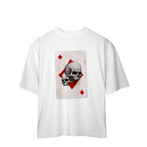 Camiseta Oversized Game Skulls