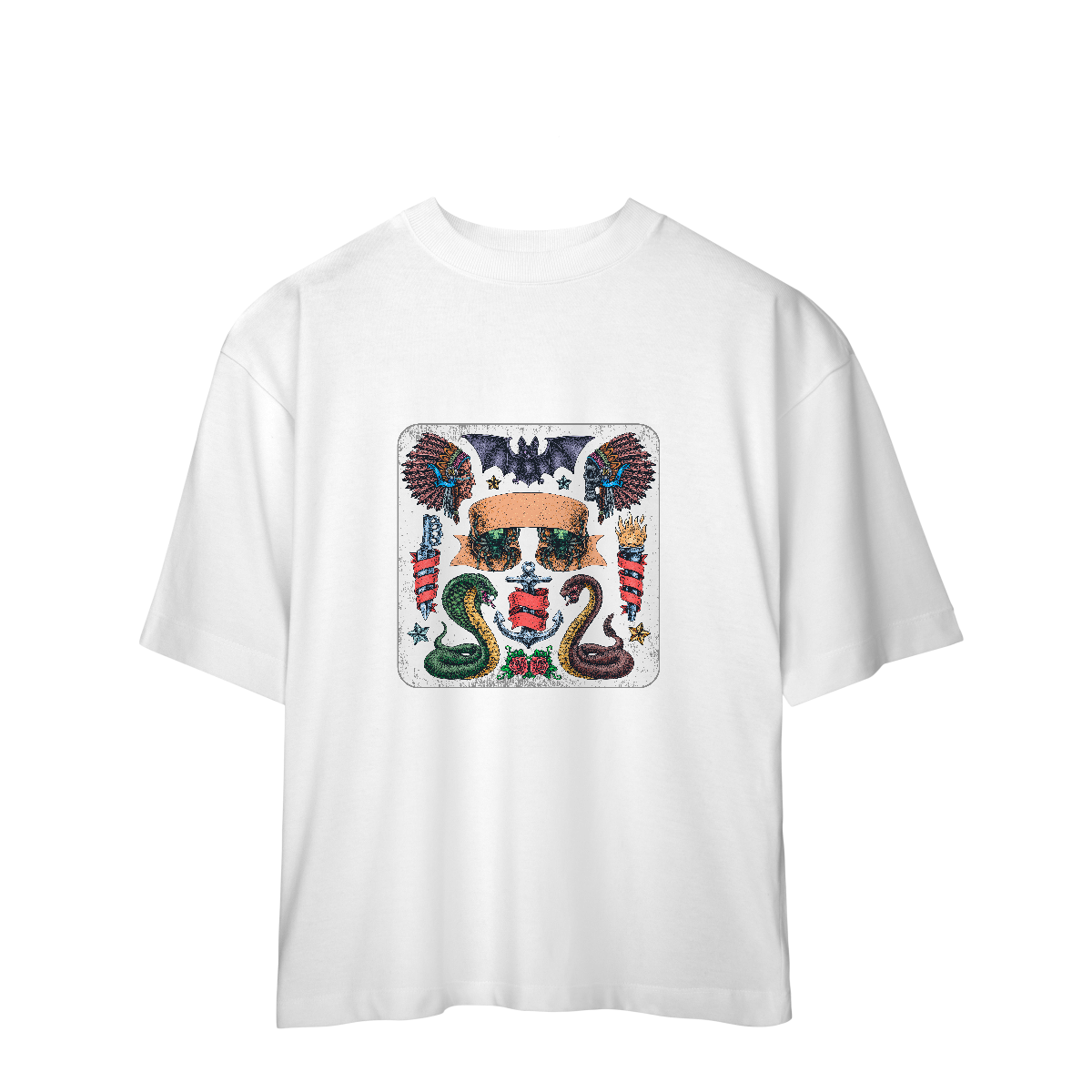 Camiseta Oversized Snake