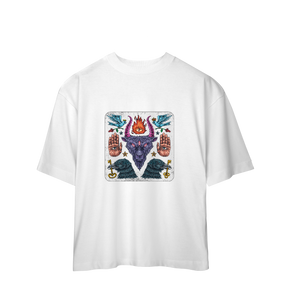 Camiseta Oversized Satã