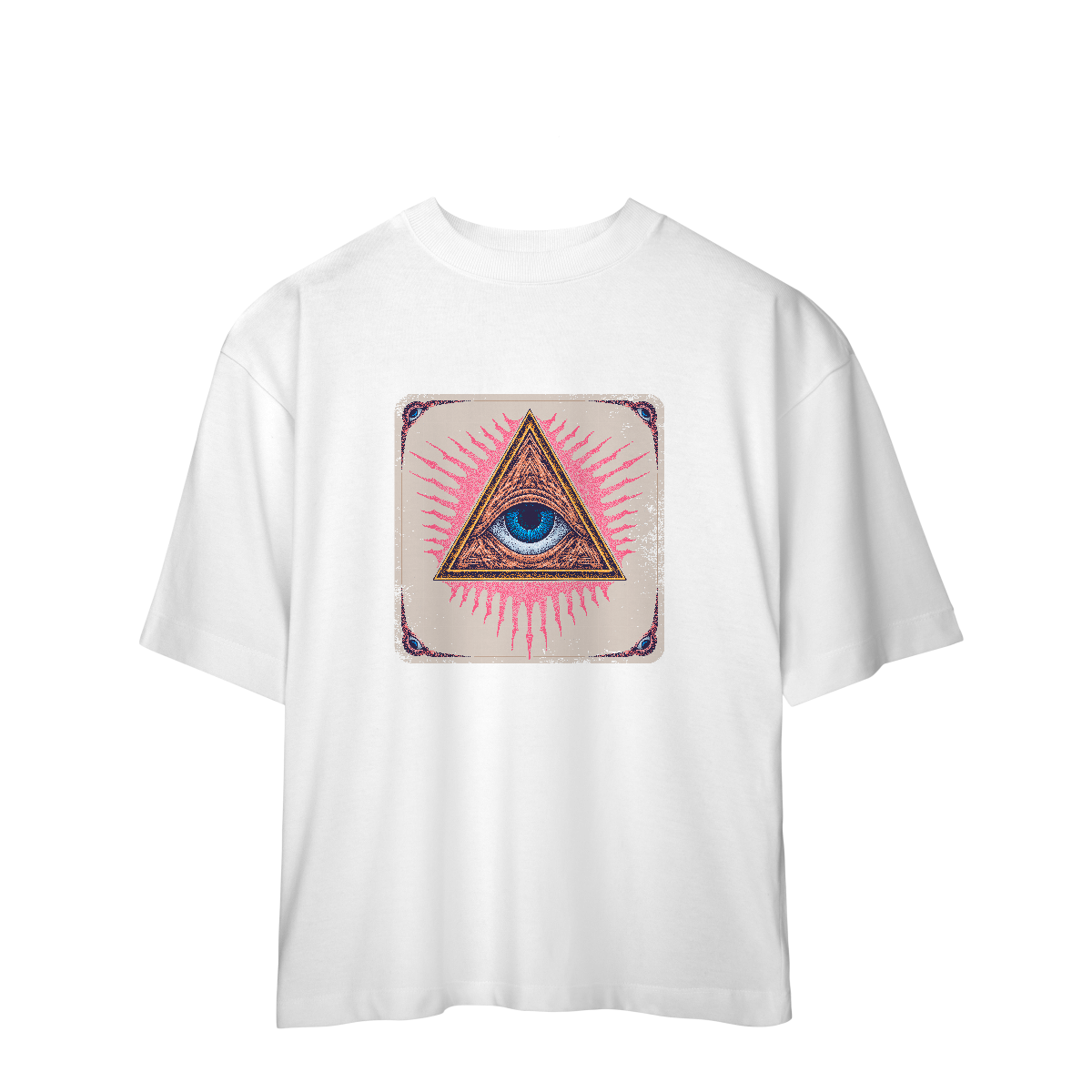 Camiseta Oversized All-seeing eye