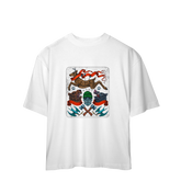 Camiseta Oversized Happy night