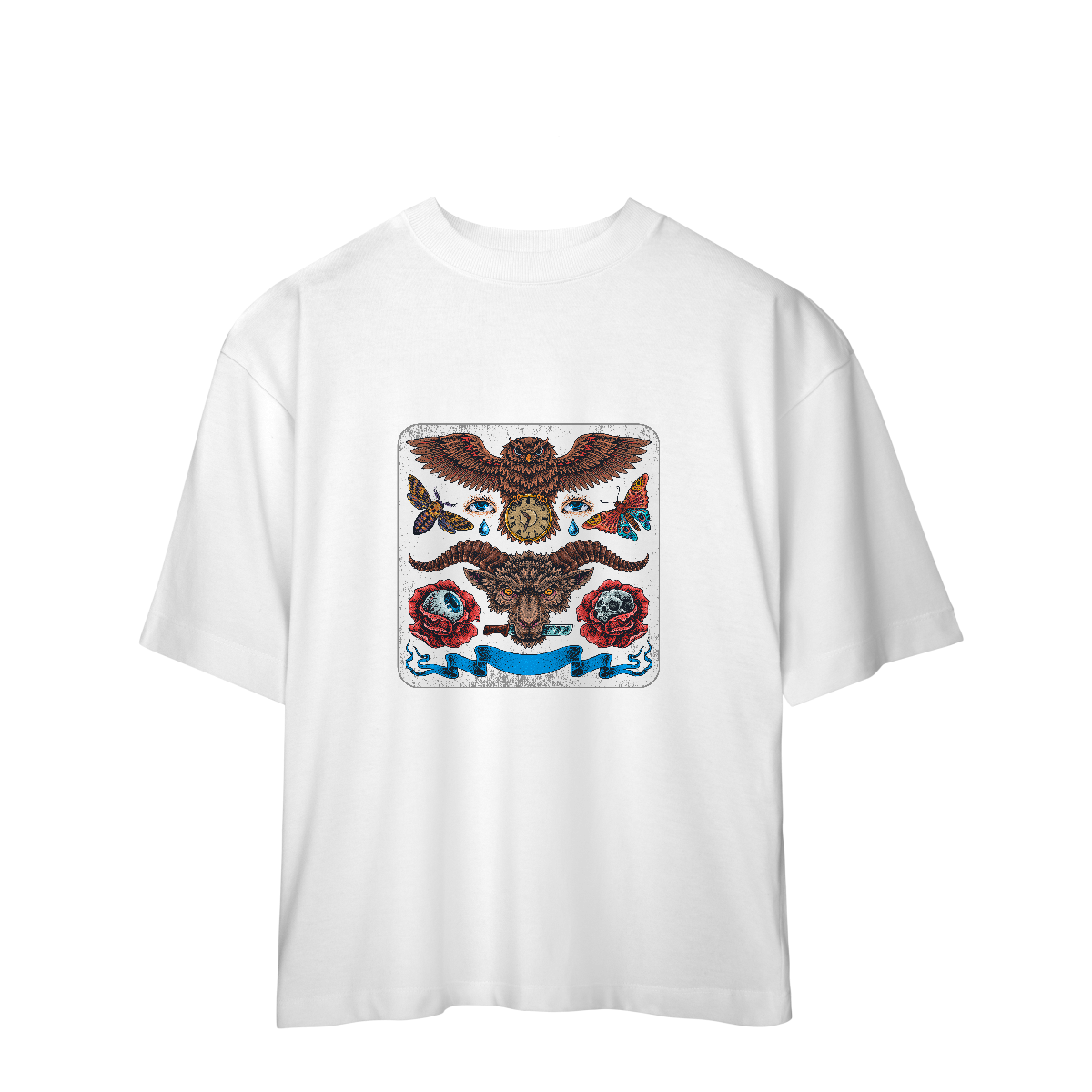 Camiseta Oversized The dark art