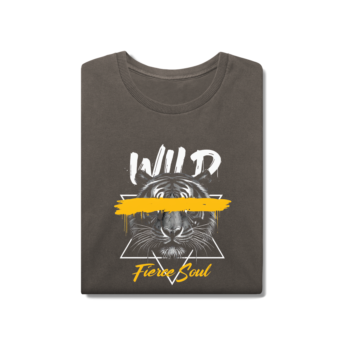 Camisa T-Shirt Estonada Lobo Wild