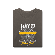 Camisa T-Shirt Estonada Lobo Wild
