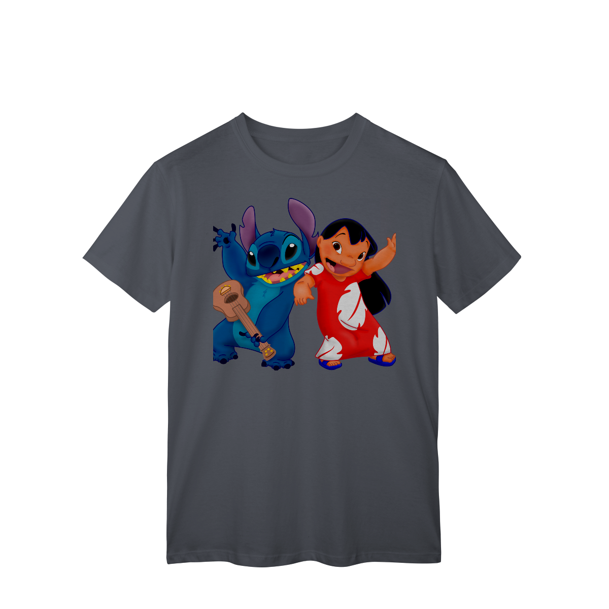 Camisa T-Shirt Classic Lilo e stitch Music