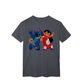 Camisa T-Shirt Classic Lilo e stitch Music