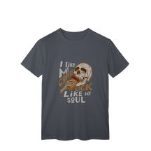 Camisa T-Shirt Classic I Like My Coffee Black Like My Soul