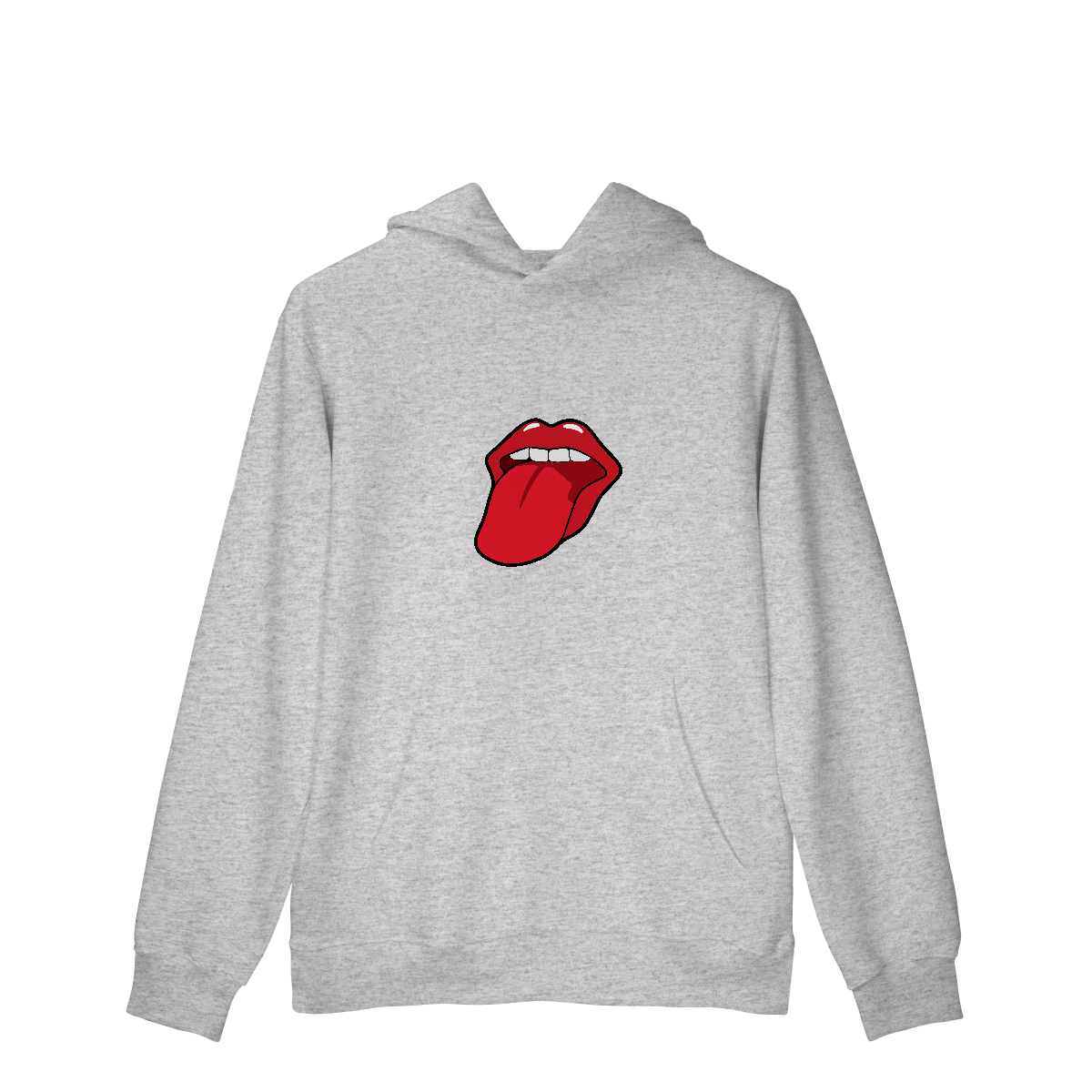 Casaco Moletom Quality Canguru Rolling Stones