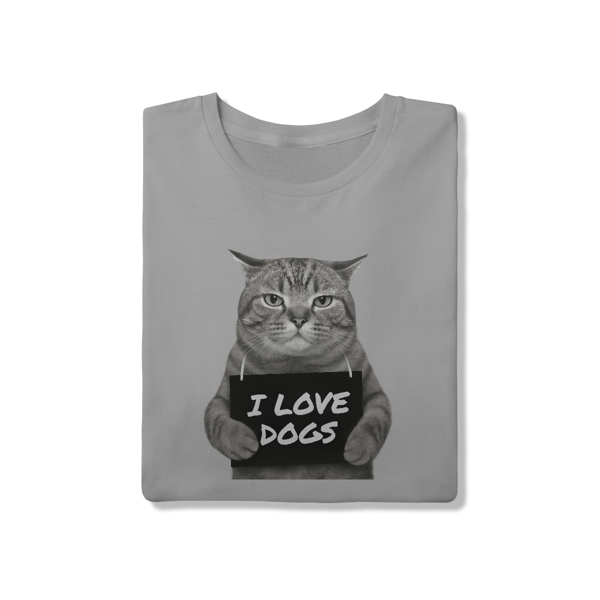 Camisa T-Shirt Quality I Love Dogs