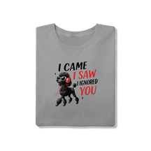 Camisa T-Shirt Quality I Came, I Saw, I Ignored You