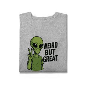 Camisa T-Shirt Plus Size Weird But Great