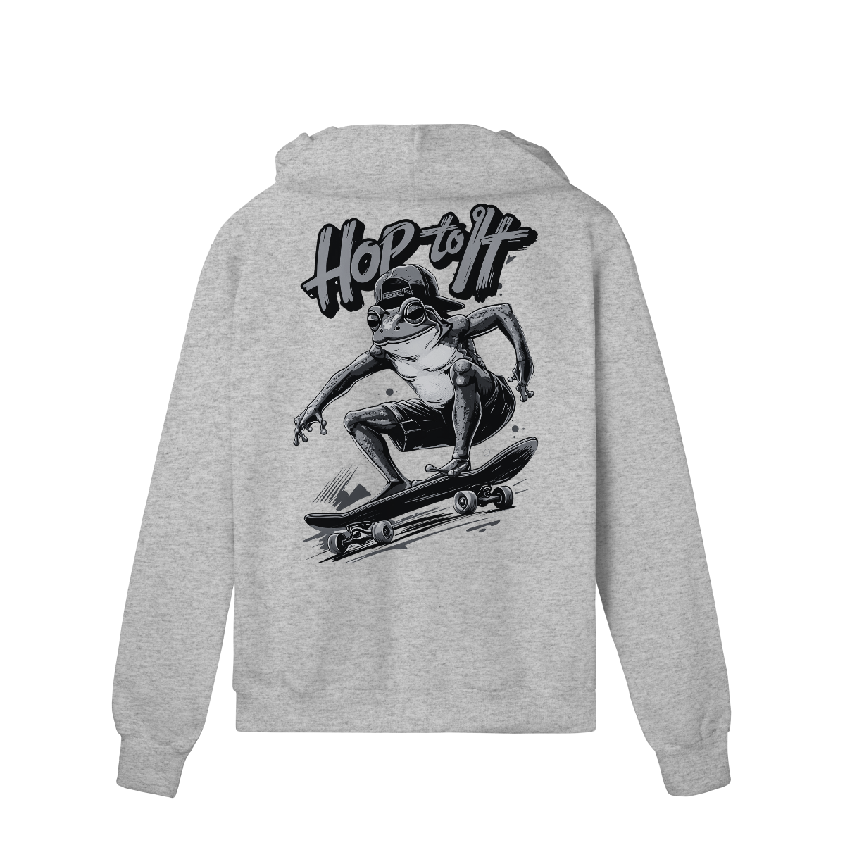 Moletom Quality Com Zíper Hop To It