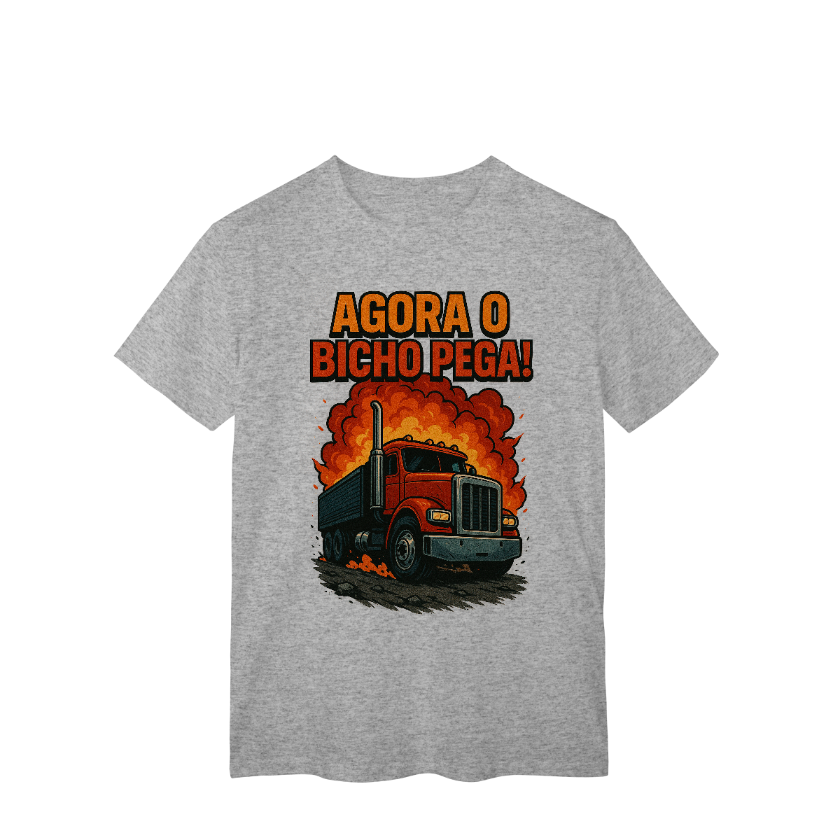 Camisa T-Shirt Classic Agora o Bicho Pega