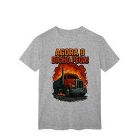 Camisa T-Shirt Classic Agora o Bicho Pega