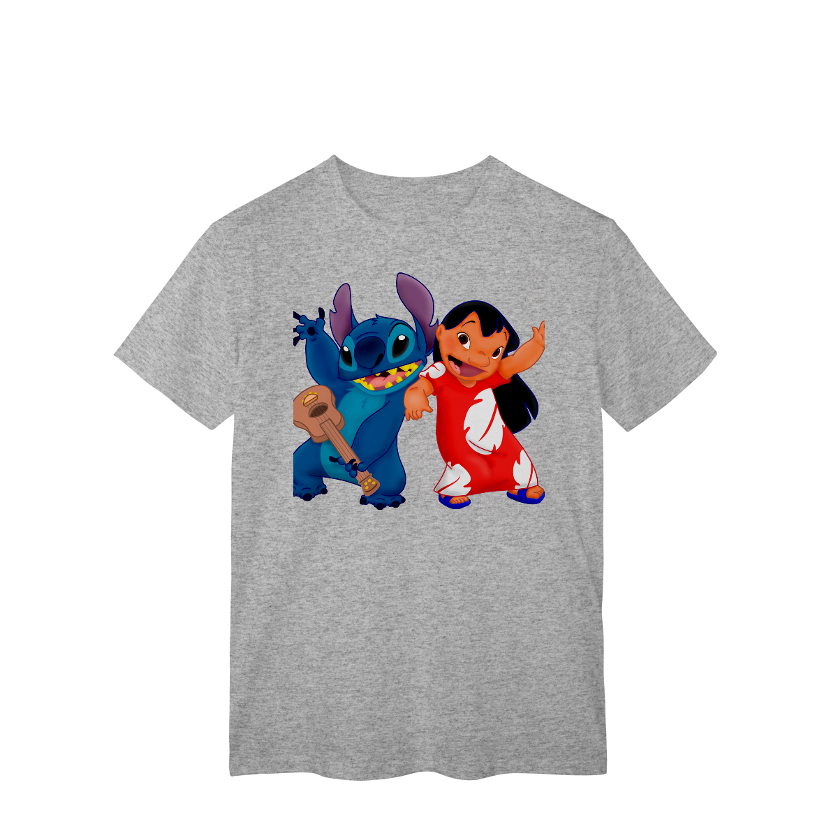 Camisa T-Shirt Classic Lilo e stitch Music