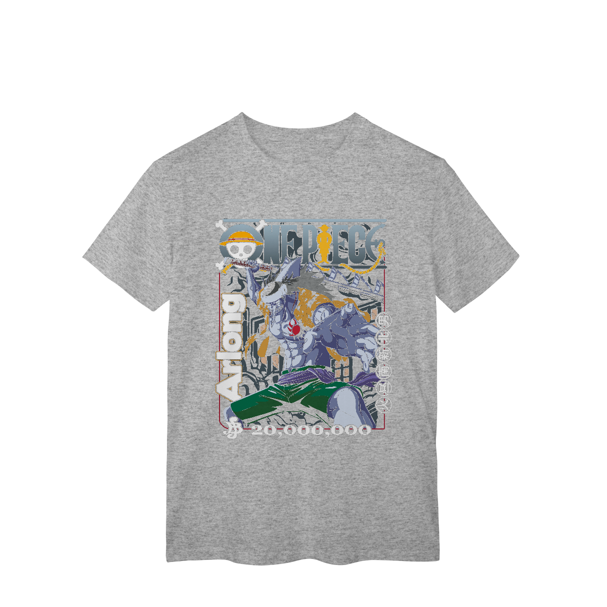 Camisa T-Shirt Classic Arlong One Piece