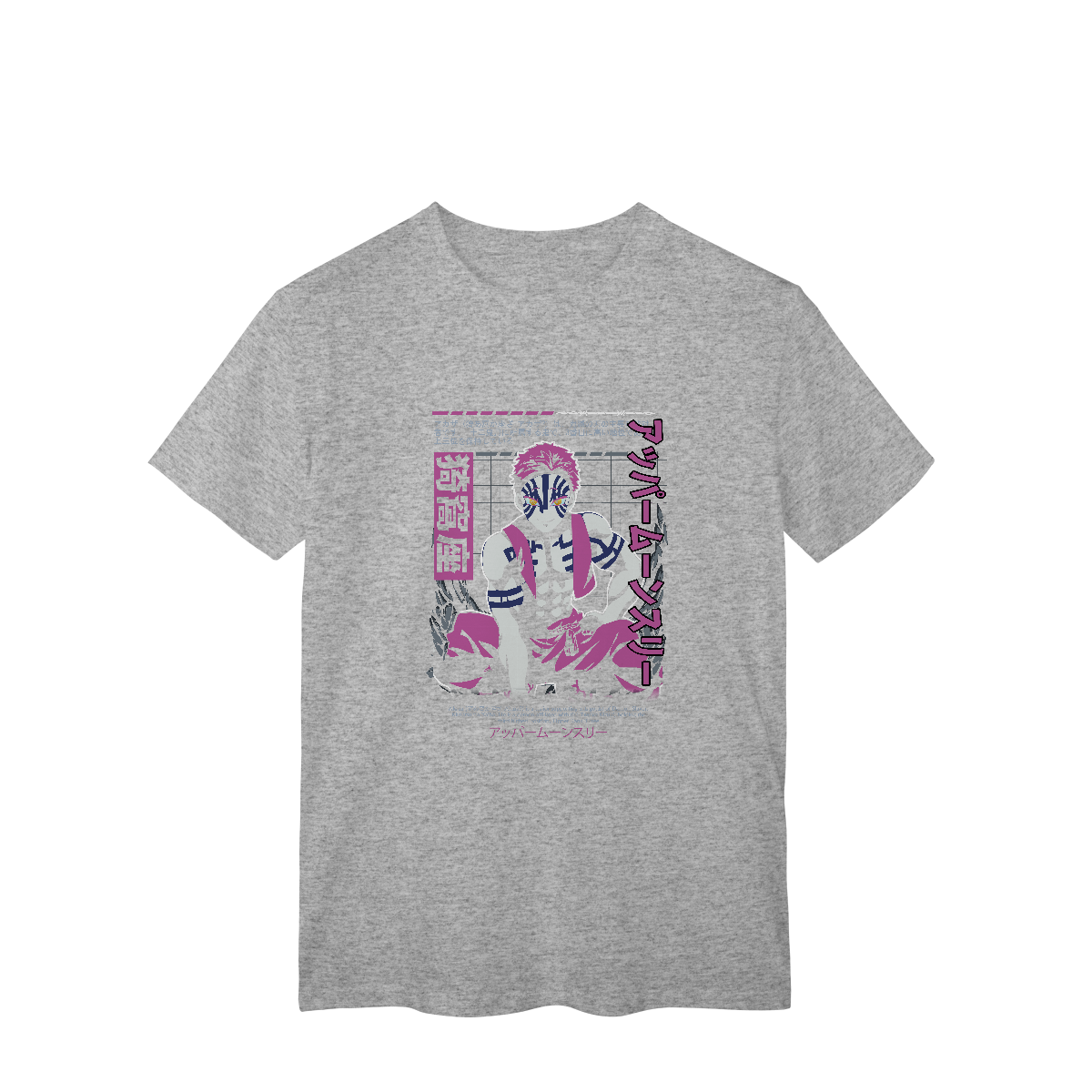 Camisera T-Shirt Classic AKAZHA Demon Slayer