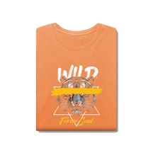 Camisa T-Shirt Estonada Lobo Wild