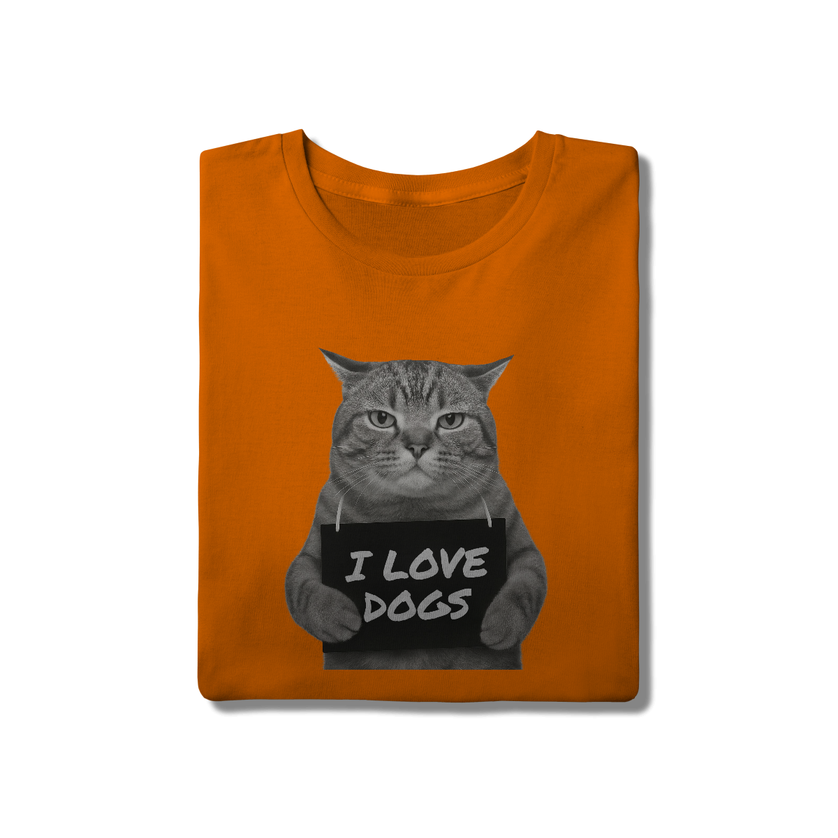 Camisa T-Shirt Quality I Love Dogs