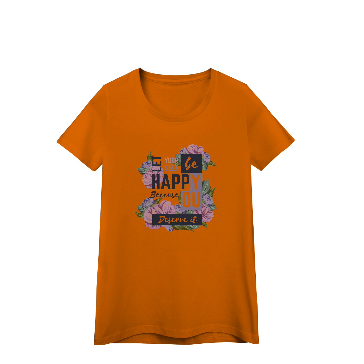 Camisa Baby Look Quality Happy You