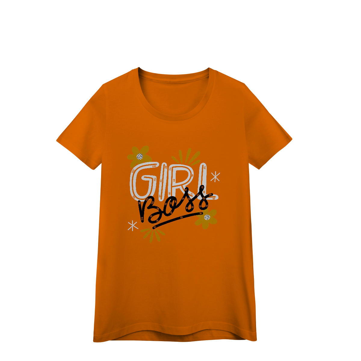 Camisa Baby Look Quality Girl Boss