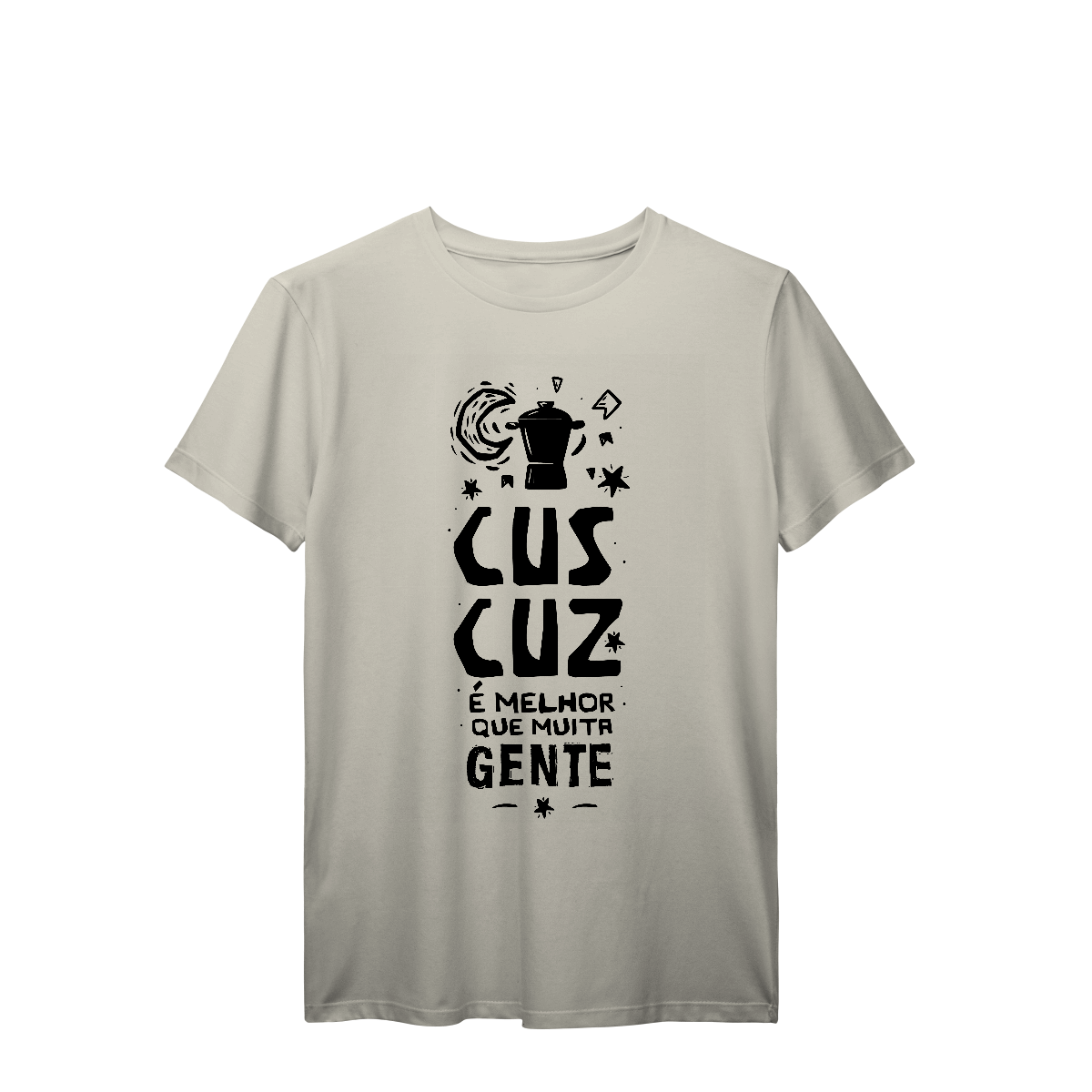 Camisa T-Shirt Prime Cuscuz é melhor que muita gente