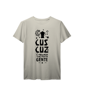 Camisa T-Shirt Prime Cuscuz é melhor que muita gente