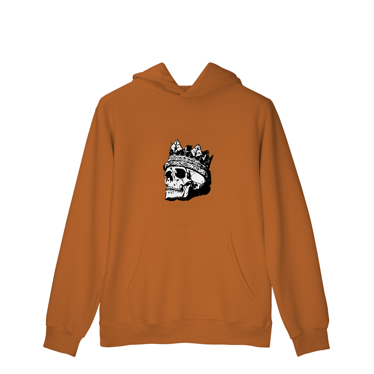 Casaco Moletom Quality Canguru Caveira Rei