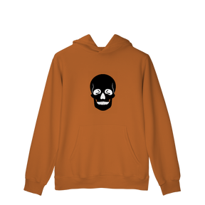 Casaco Moletom Quality Canguru Caveira Preta