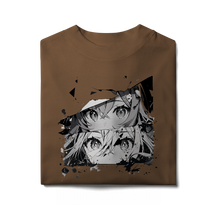 Camisa Oversized Rostos Anime