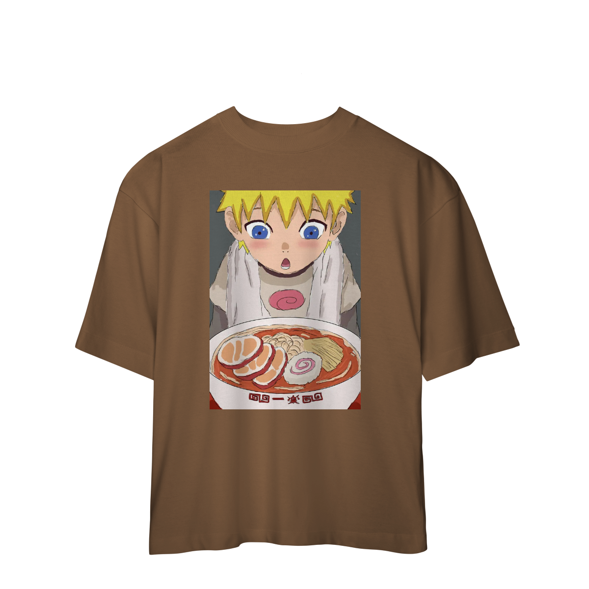 Camisa Oversized Naruto Ramen