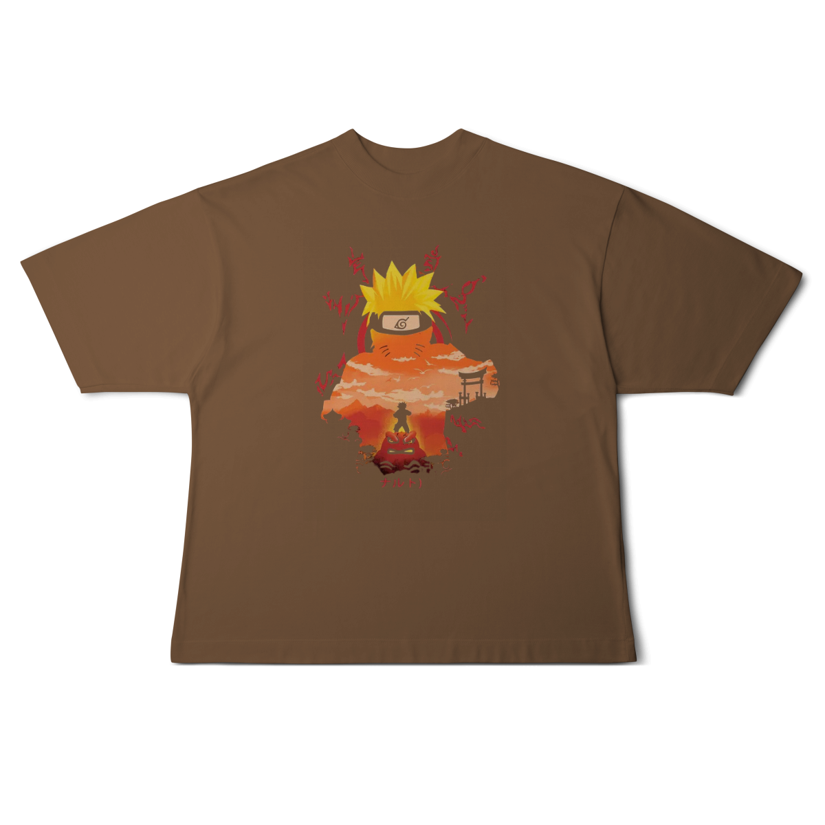 Camisa Oversized Naruto Sempai