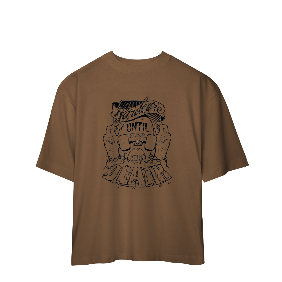 Camiseta Oversized HardCore Death