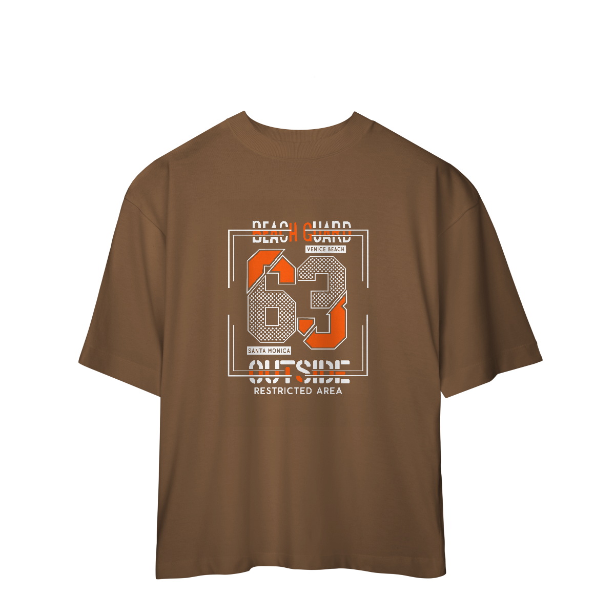 Camiseta Oversized Beach Guard